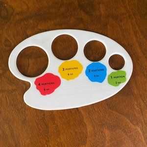 Artist's Palette Novelty Spaghetti Pasta Portion Measurer 1982